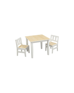 Table rectangulaire + 2 chaises pour enfants TWIN