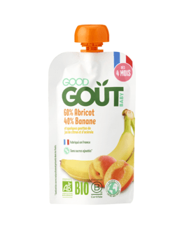 Gourde Abricot et Banane Bio