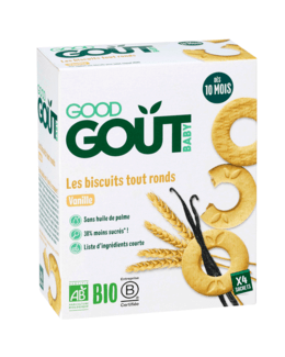 Les Biscuits tout ronds Vanille Bio