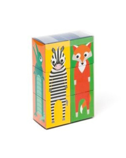 6 Cubes animaux