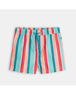 Short de bain à rayures garçon