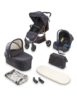 Poussette trio combinée Style 3en1