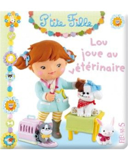 Lou joue au vétérinaire