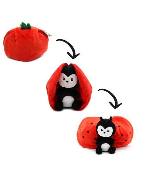 Peluche Comet la coccinelle/tomate - Flipetz