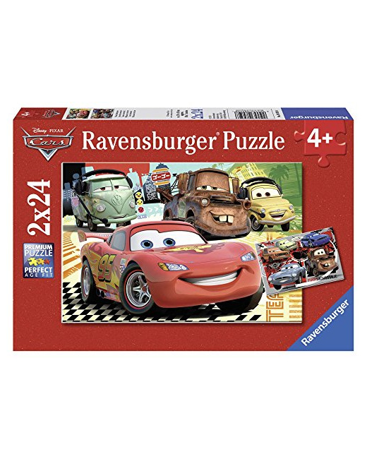 Puzzle - Nouvelle Aventure - Cars 2 - 2x24 pièces