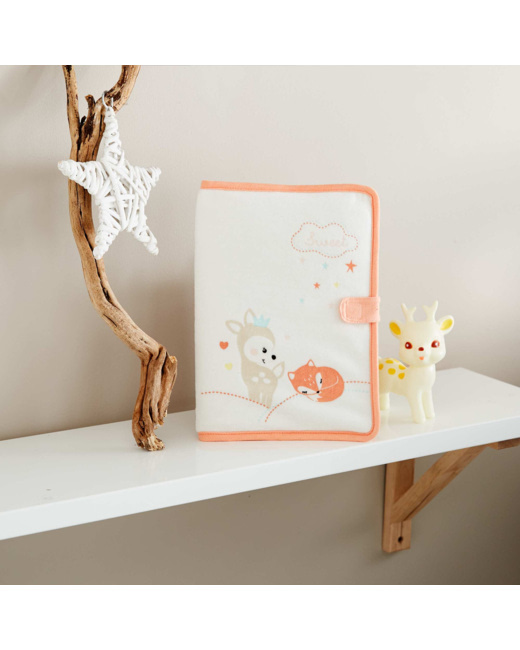Protège carnet de santé petit faon