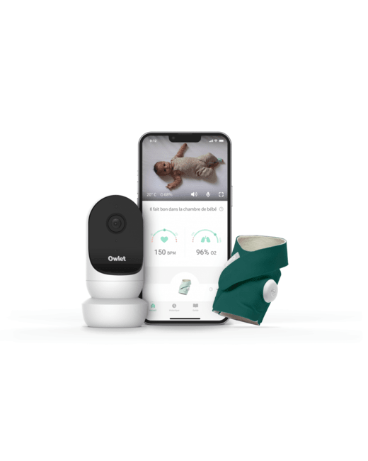 Babyphone monitor duo (smart sock 3 + cam)