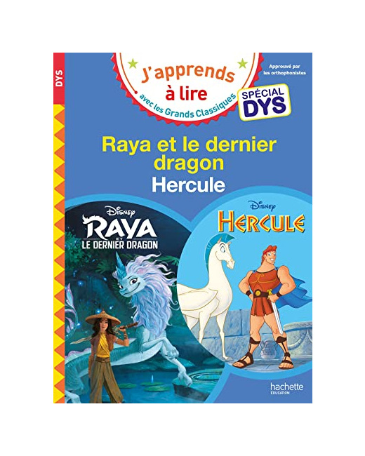 Disney - Spécial DYS (dyslexie) Raya/ Hercule