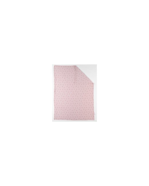 Couverture libellules en mousseline de coton