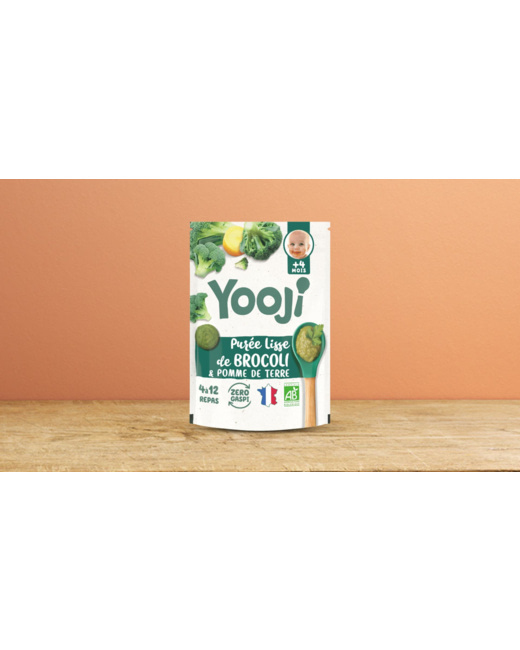 Purée lisse de Brocoli bio