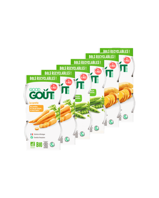 Mon Pack Bols légumes Purée de Légumes Bio