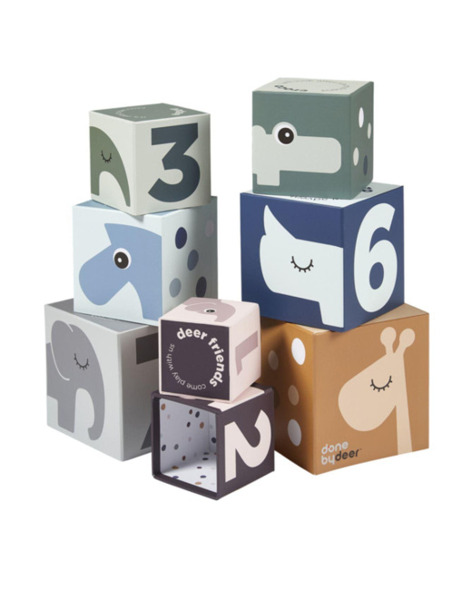 Cubes à empiler Deer Friends