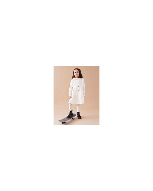 Robe en velours côtelé