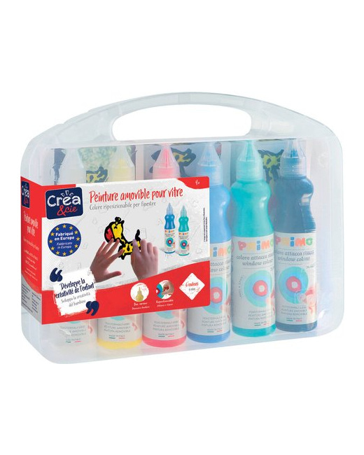 Peinture amovible pour vitre