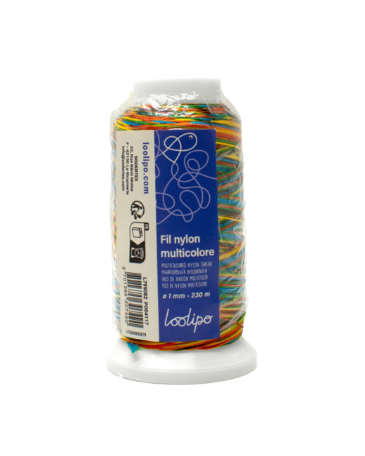 Fil En Nylon - Multicolore