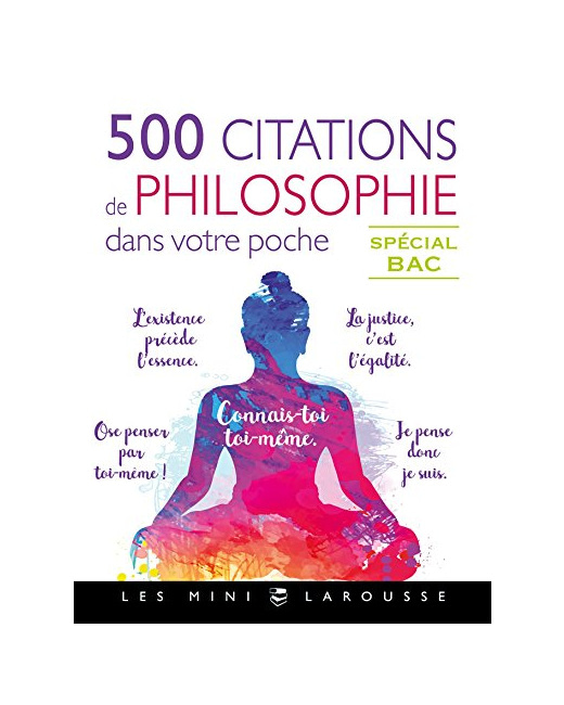 500 citations de philo dans votre poche