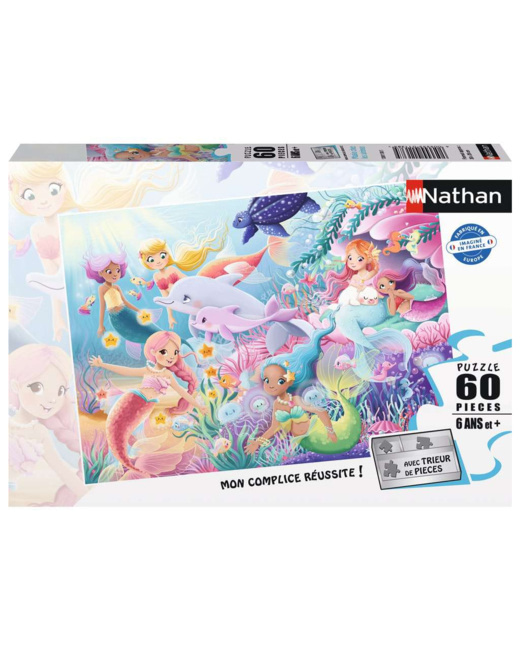 Puzzle Les sirènes - de 6 ans