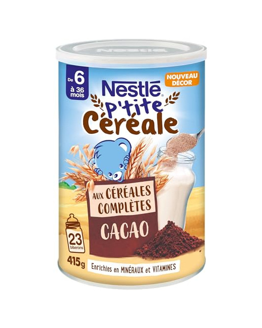 P'tite Céréale - Céréales Complètes Cacao