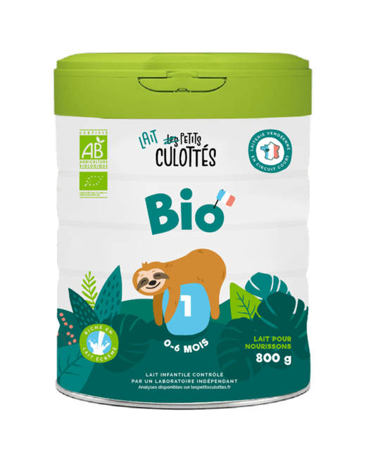 Lait 1er âge Bio pour nourrissons de 0 à 6 mois
