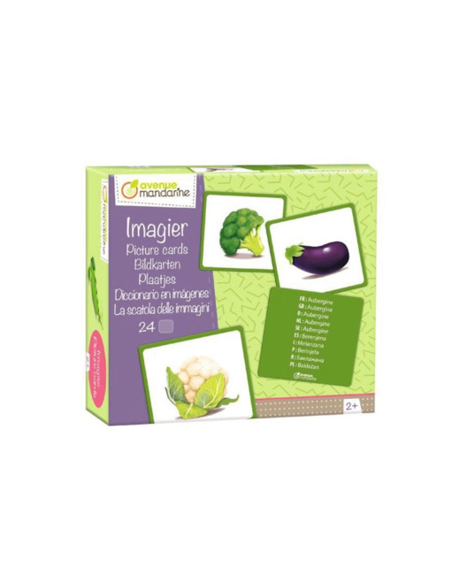 Jeu éducatif Imagier des légumes