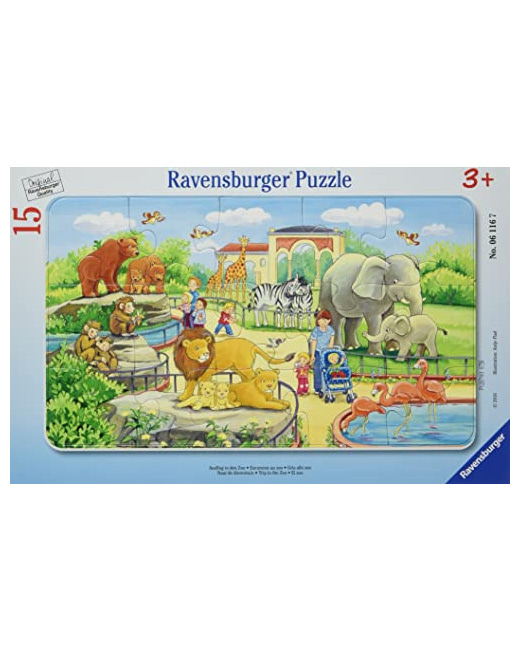 Puzzle - Excursion au zoo - 15 pièces