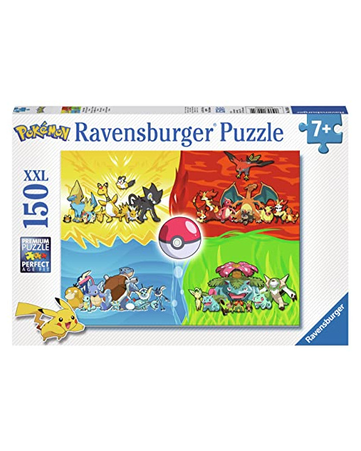 Puzzle XXL - Les différents types de Pokémon - 150 pièces