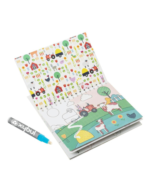 Cahier de coloriage magique à l'eau