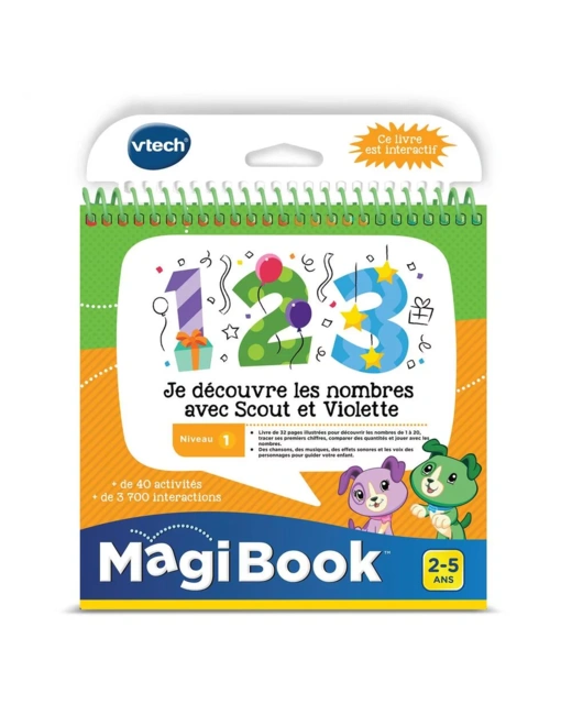 Magibook - Je découvre les nombres avec Scout et Violette