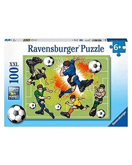 Puzzle - Dans la fièvre de football - 100 pièces