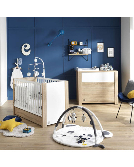 Chambre Duo Antonin Lit bébé + Commode