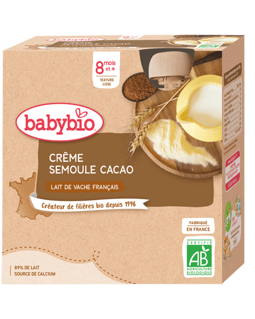Crème Semoule - Cacao