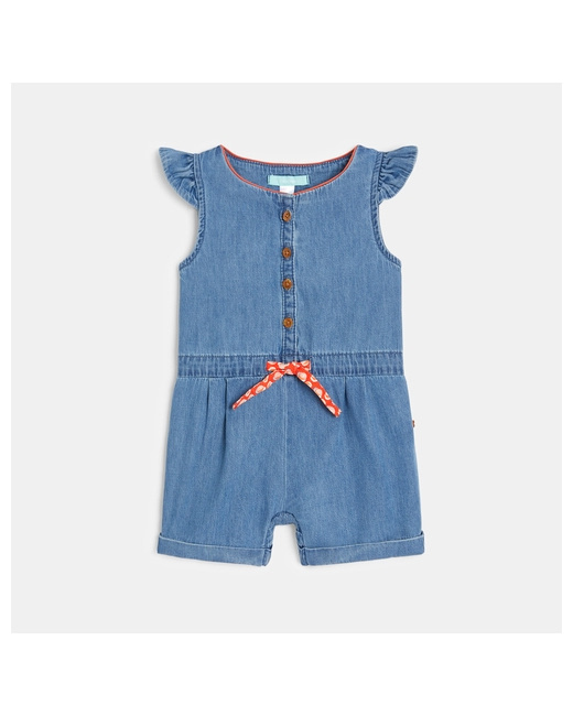 Combi courte en jean