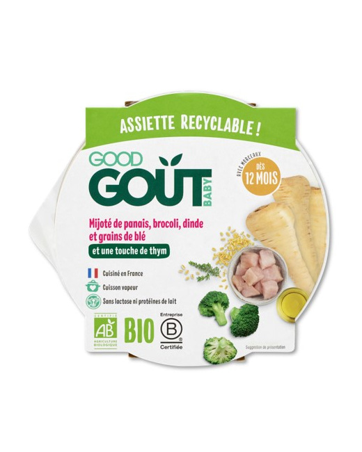 Mijoté de panais brocoli dinde et grains de blé