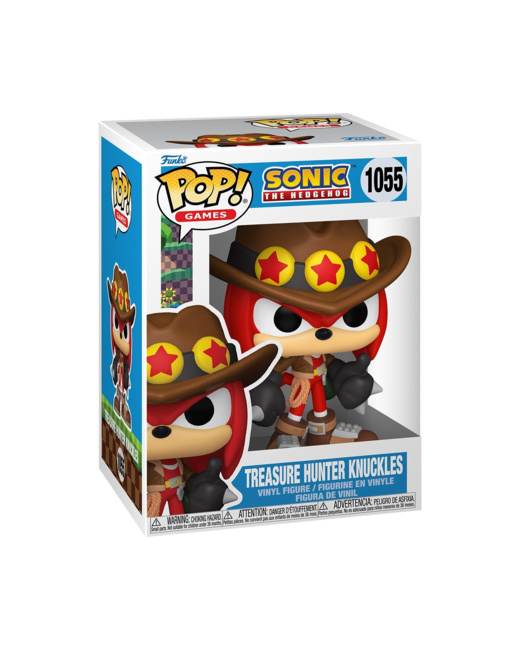 Figurine Treasure Hunter Knuckles Sonic Pop