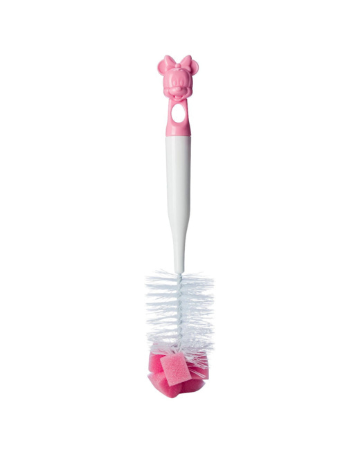Goupillon pour biberon Disney Minnie Pink Girl avec brosse tétine
