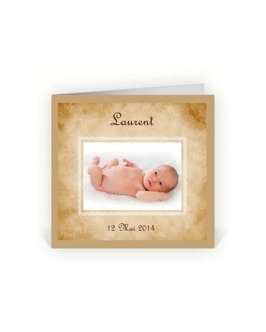Faire-part naissance