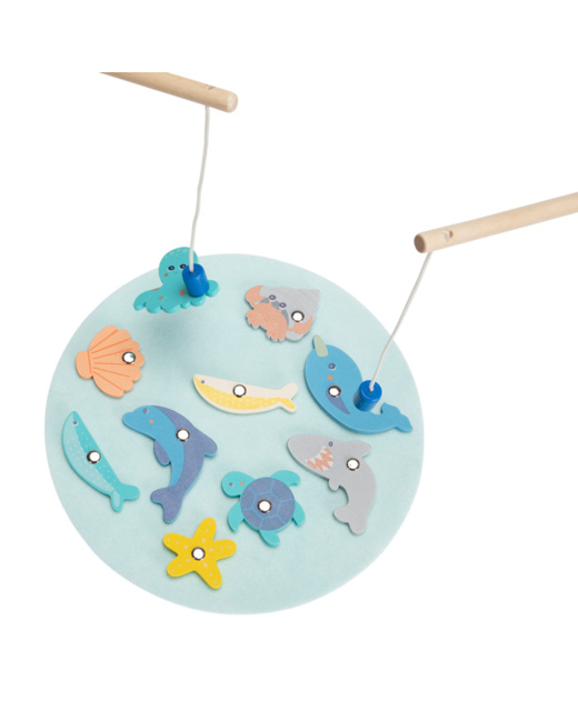 Jeu de pêche à la ligne aimanté