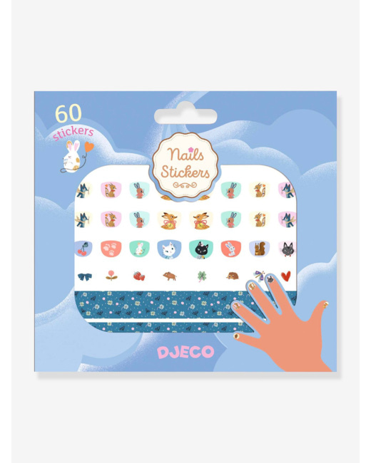 60 nails stickers