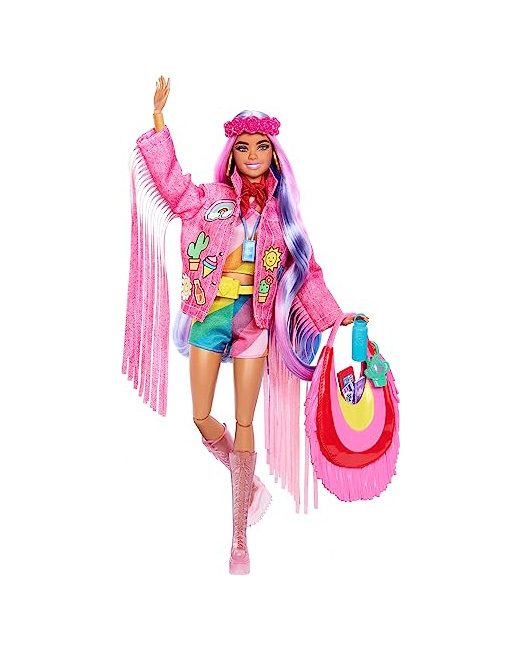 Barbie - Poupée Extra Cool - Tenue désert