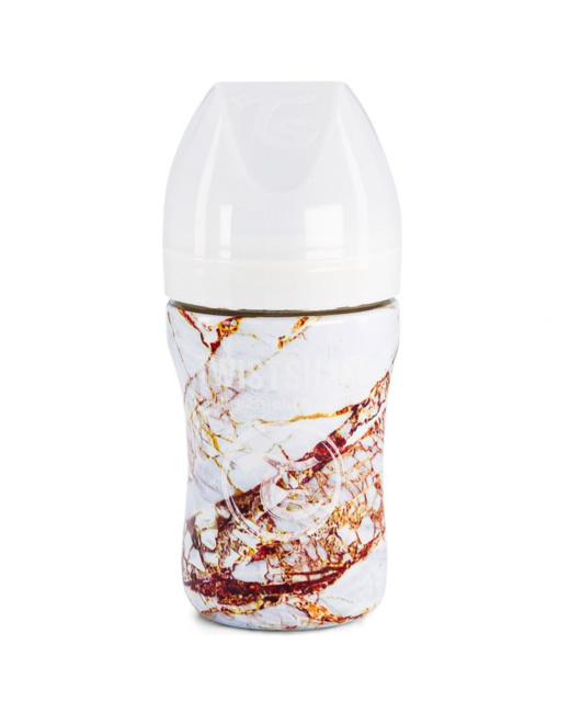 Biberon anti-colique en acier inoxydable