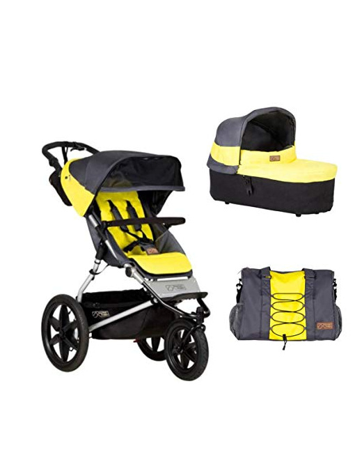 Poussette Terrain 3 + nacelle Carrycot + sac à langer