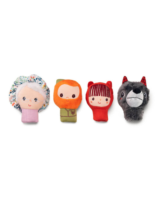 Marionnettes à doigt Chaperon rouge