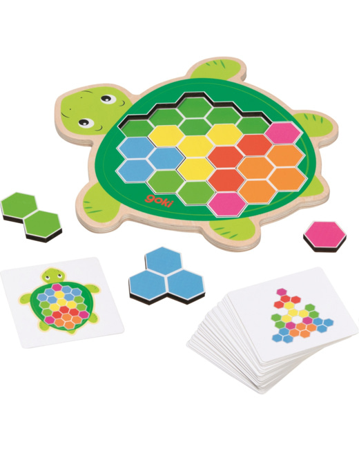 Puzzle tortue Rosy