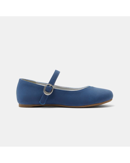 Ballerines couleur bleues fille