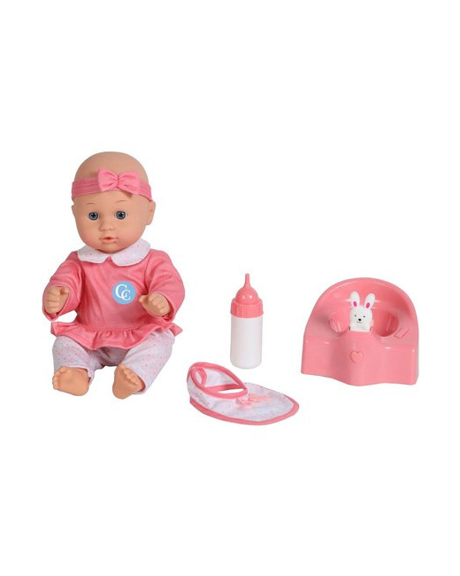 Poupon - Bébé boit et fait pipi 30 cm