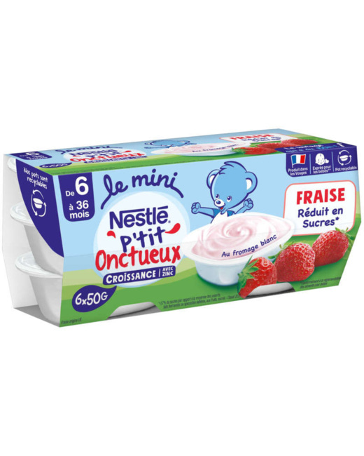 P'tit onctueux Fraise