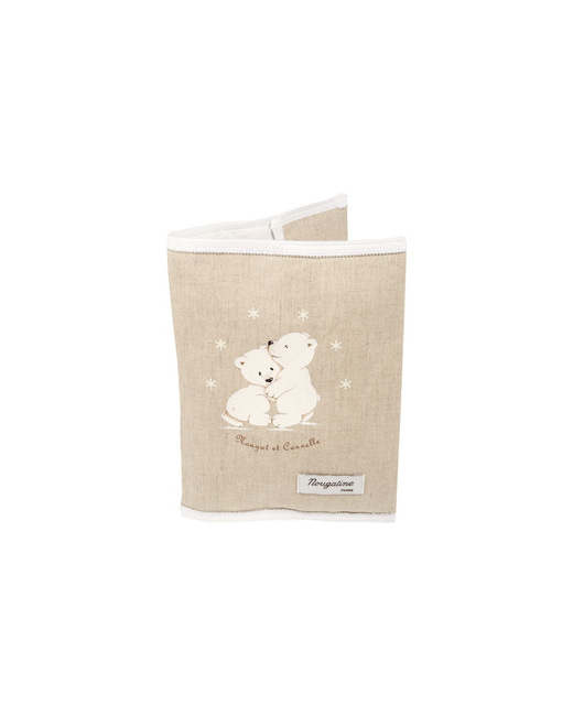 Nougat et Cannelle protège-carnet de santé