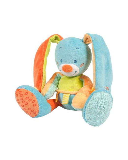 Peluche bébé lapin 28 cm funny farmers