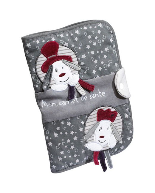 Protège carnet de santé Olaf et Faustine