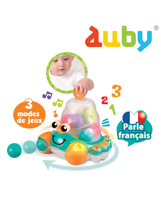 Peluche koala Mon Cali Dodo Auby : King Jouet, Peluches interactives Auby -  Peluches